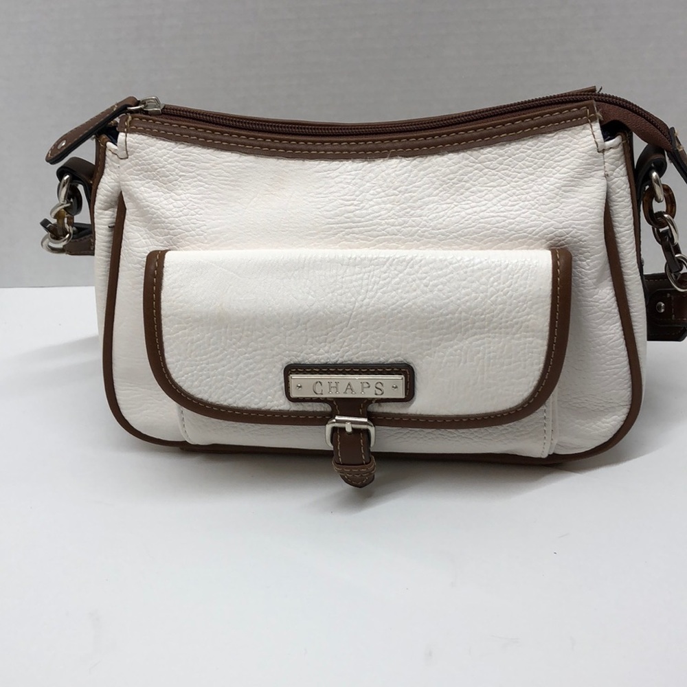 Chaps shoulderbag small to medium size leather